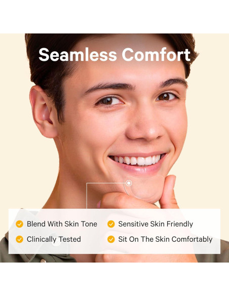 Parche para Granos en la Barbilla Sosky - Hidrocoloides 12 Unidades Parche para Granos en la Barbilla Sosky - Hidrocoloides 12 Unidades