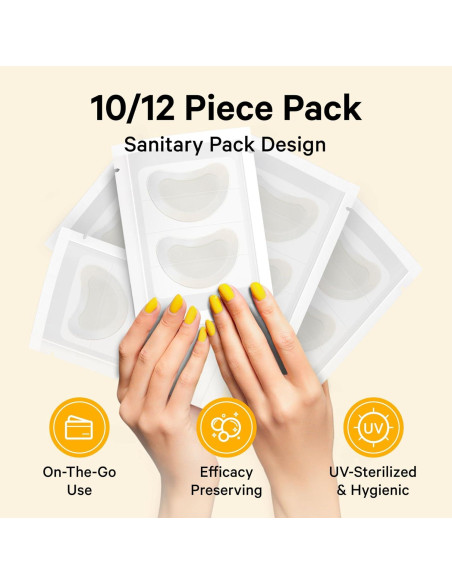 Parche para Granos en la Barbilla Sosky - Hidrocoloides 12 Unidades Parche para Granos en la Barbilla Sosky - Hidrocoloides 12 Unidades