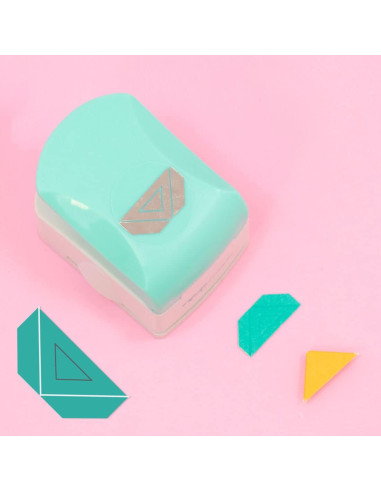 Troqueladora de Esquinas Triangular Craftelier para Papel 20x20mm