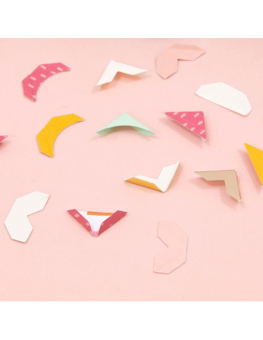 Troqueladora de Esquinas Triangular Craftelier para Papel 20x20mm