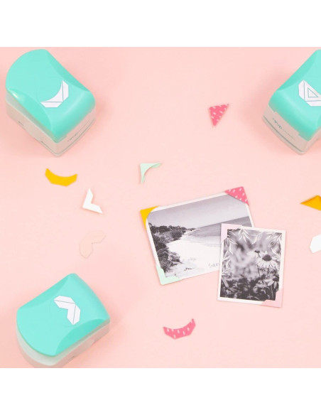 Troqueladora de Esquinas Triangular Craftelier para Papel 20x20mm