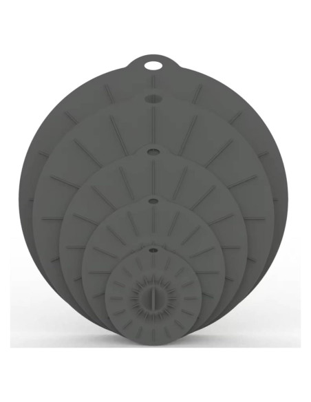 Tapas de Silicona Universales KIMCEN HOME - 5 Piezas 10-30 cm