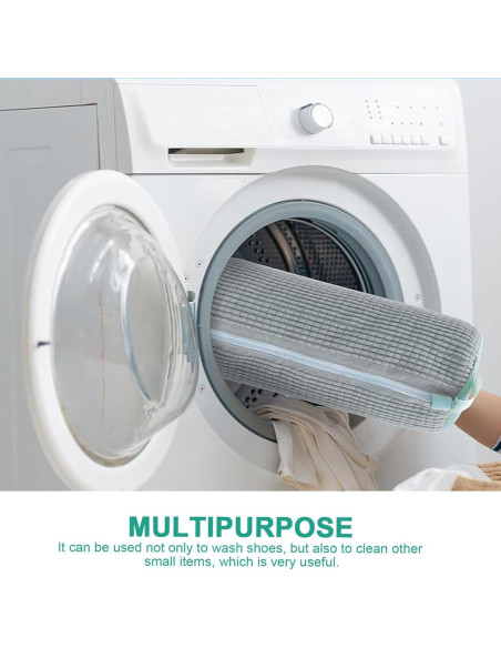 Bolsa de Lavado de Zapatos LYiFanfs Reutilizable 38x19 cm Gris Bolsa de Lavado de Zapatos LYiFanfs Reutilizable 38x19 cm Gris