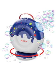 Máquina de Burbujas Recargable BLAXTEM Azul Profundo 500ml