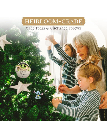 Adorno de Navidad Personalizado Peppa Pig 2024 - Regalo Rápido