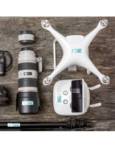 Etiquetas de Activos Personalizadas Bunny Badges 5.08x1.78cm