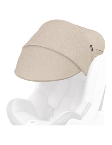 Extensor de Sombra Solar Manito Beige para Asiento de Coche