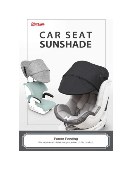 Extensor de Sombra Solar Manito Beige para Asiento de Coche