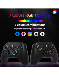 Controlador Inalámbrico 2.4G YUYIU para PC y Switch RGB 2