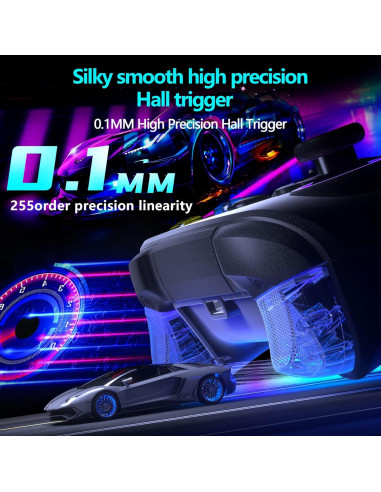 Controlador Inalámbrico 2.4G YUYIU para PC y Switch RGB