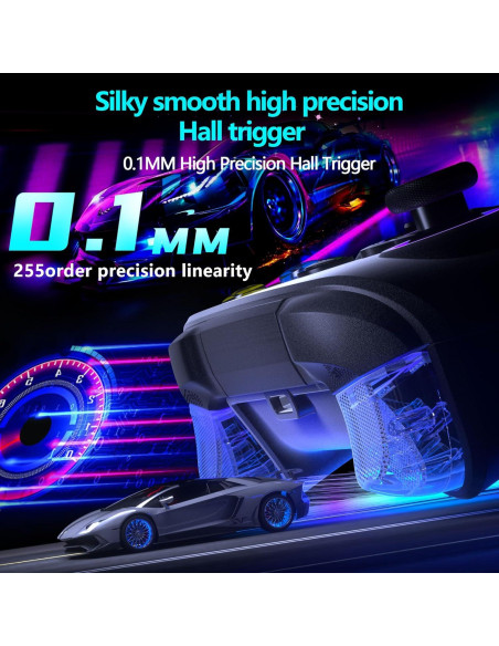 Controlador Inalámbrico 2.4G YUYIU para PC y Switch RGB Controlador Inalámbrico 2.4G YUYIU para PC y Switch RGB