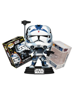 Funko Pop Star Wars - Soldado Clon Fives + Protector ToyBop