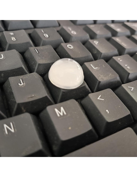 Pegatinas Transparentes para Teclado DIFENLEAF - Protección Uñas