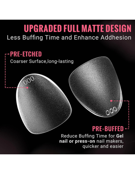 Consejos de Uñas de Gel Almendra Anchas SINOKAME XS 300 Piezas