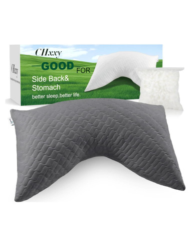 Almohada Ergonómica CHxxy Queen Espuma de Memoria Ajustable