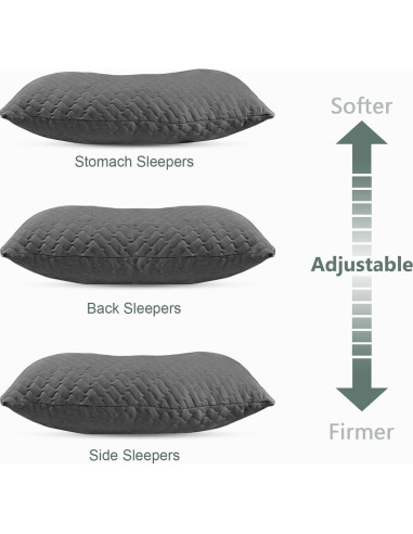 Almohada Ergonómica CHxxy Queen Espuma de Memoria Ajustable