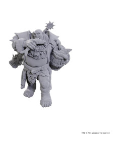 Miniatura Dungeons & Dragons WizKids Soldado Ogre Sin Pintar