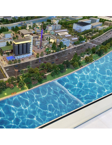 Pegatinas Decorativas de Agua Artificial Cabilock 5PCS 29.5x21cm