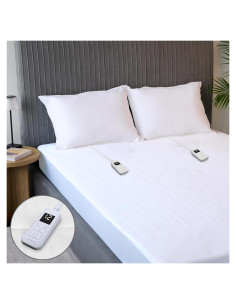 Almohadilla Térmica Eléctrica Sunbeam Reina 203x152 cm 12 Calores