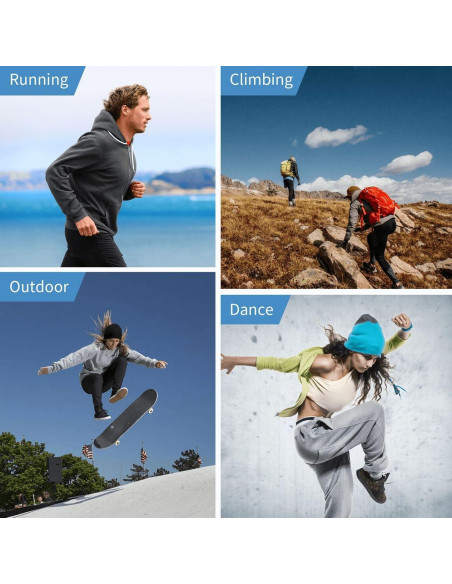 Gorro de Punto Brillante en la Oscuridad XINNGIN - Talla Única