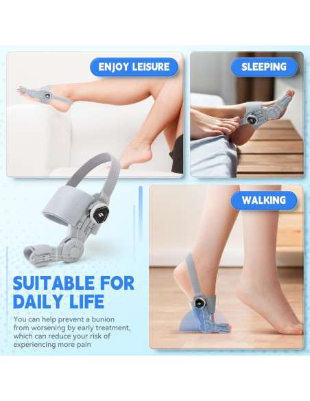 Corrector de Juanetes SHIADA Ajustable con Almohadilla de Silicona