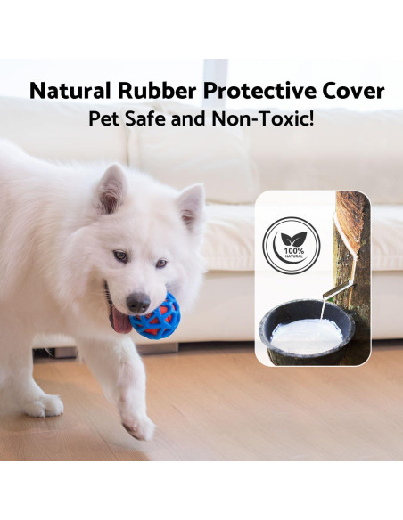 Bola Interactiva para Perros Seagi H01A - Recargable USB, Naranja