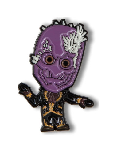 Set de Pin Badges Flux Doctor Who Eaglemoss - 7 Piezas Chibi