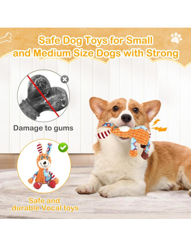 Juguete de Peluche para Perros DSUMD 33.8x12.2cm Resistente