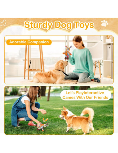 Juguete de Peluche para Perros DSUMD 33.8x12.2cm Resistente