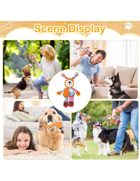 Juguete de Peluche para Perros DSUMD 33.8x12.2cm Resistente