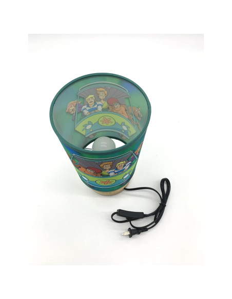 Lámpara de Mesa LED Scooby Scoob Base de Madera 3W