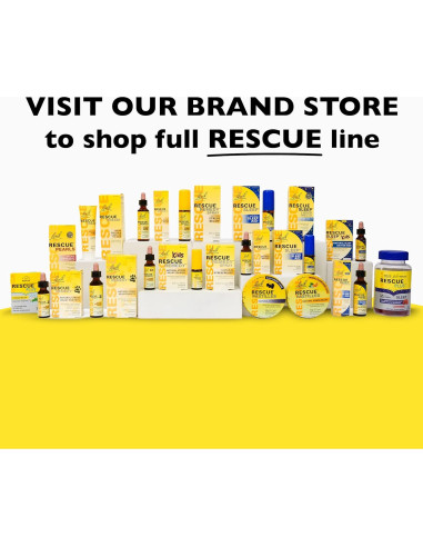 Bach Rescue Remedy Gotas 10mL - Alivio Natural Estrés Vegano