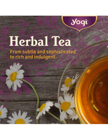 Té Herbal Yogi Dulce Clementina 64 Bolsitas - Apoyo al Estrés