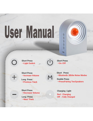 Altavoz Bluetooth Portátil Fusunloh DBA-W con 8 Sonidos y Luces