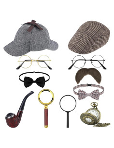 Kit de Disfraz de Detective NinkyNonk 11 Piezas para Niños