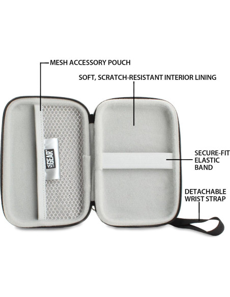 Funda de Viaje para Mini Drone USA Gear - Carcasa Dura, 14x9 cm