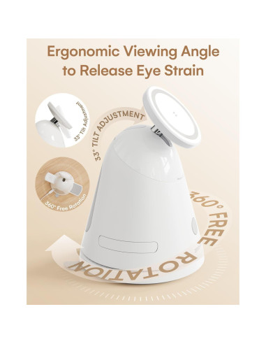 Estación de Carga Inalámbrica 4 en 1 ZeeHoo con Luz LED