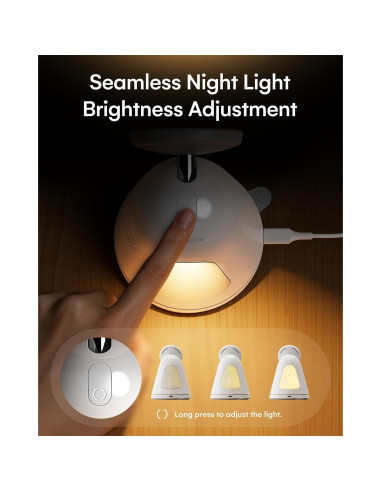 Estación de Carga Inalámbrica 4 en 1 ZeeHoo con Luz LED