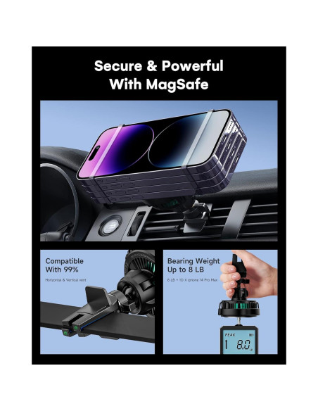 Cargador Inalámbrico Magnético ZeeHoo ICEBLOCK 15W para iPhone Cargador Inalámbrico Magnético ZeeHoo ICEBLOCK 15W para iPhone