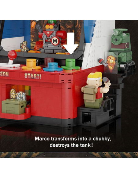 Kit de Juego Arcade Retro Metal Slug 3 PANTASY 24x17x24cm