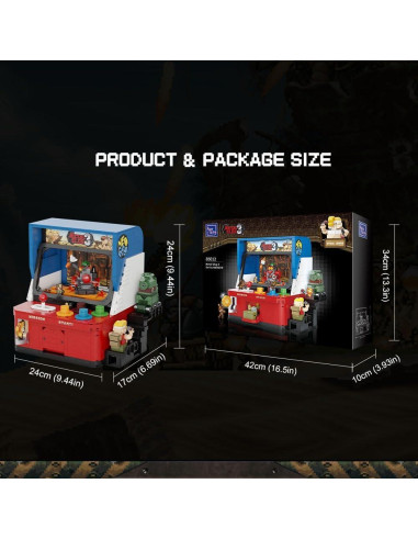 Kit de Juego Arcade Retro Metal Slug 3 PANTASY 24x17x24cm