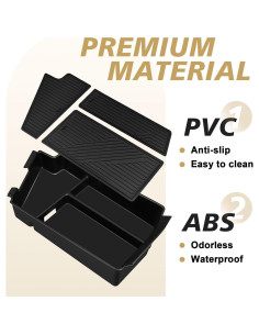 Organizador de Consola Central BestEvMod para Dodge Charger EV 2024-2025 2