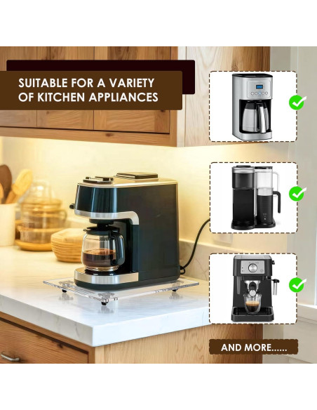 Bandeja Deslizante 360 BEZONO para Cafetera 35.6x24.9 cm