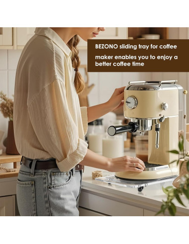 Bandeja Deslizante 360 BEZONO para Cafetera 35.6x24.9 cm