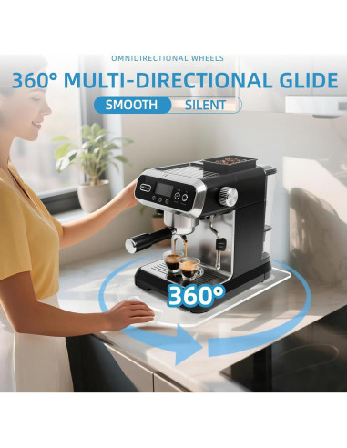 Bandeja Deslizante BiJun para Cafetera 25.4x35.6 cm 360