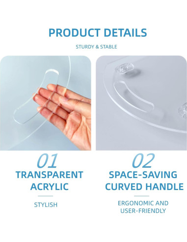 Bandeja Deslizante BiJun para Cafetera 25.4x35.6 cm 360