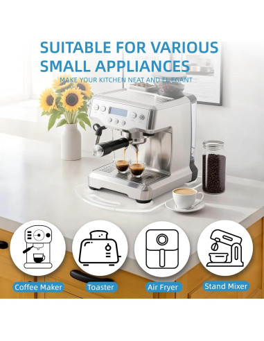 Bandeja Deslizante BiJun para Cafetera 25.4x35.6 cm 360