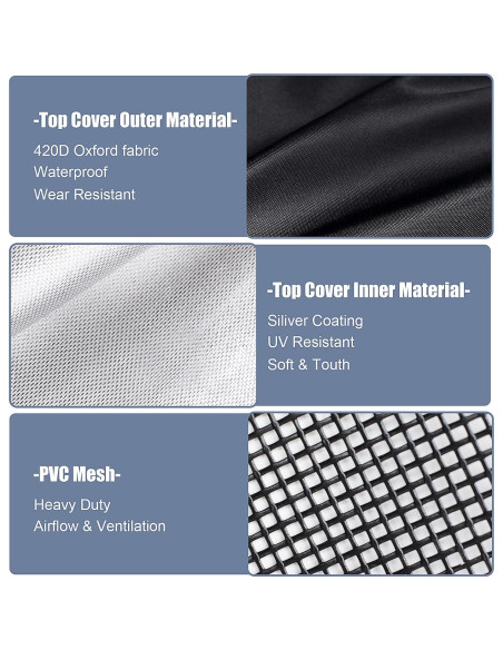Cubierta de Aire Acondicionado Exterior SUNICO 61x61x76 cm Negra Cubierta de Aire Acondicionado Exterior SUNICO 61x61x76 cm Negra