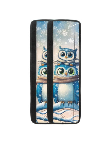 Juego de 2 fundas para manijas de refrigerador Suhoaziia - Diseño navideño