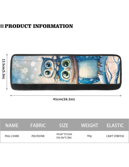 Juego de 2 fundas para manijas de refrigerador Suhoaziia - Diseño navideño Juego de 2 fundas para manijas de refrigerador Suhoaziia - Diseño navideño